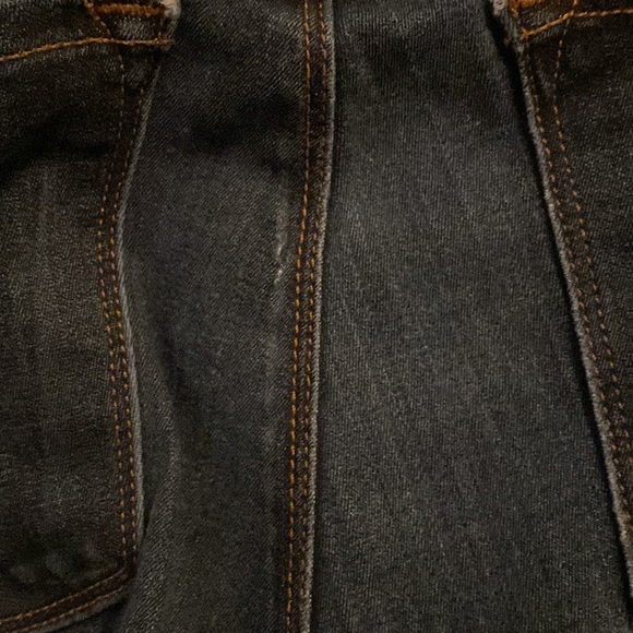 JBRAND Premium Denim Mazzaro Super Skinny Dark Wash Ankle Crop Jeans W28 - Picture 3 of 10